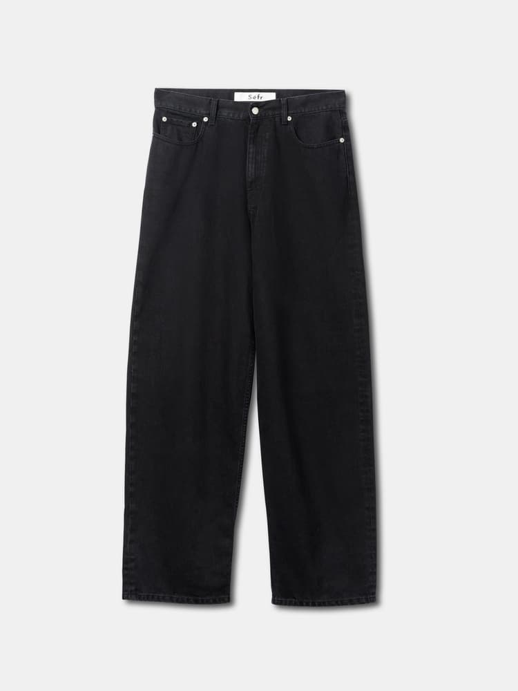 WIDE CUT JEANS-0