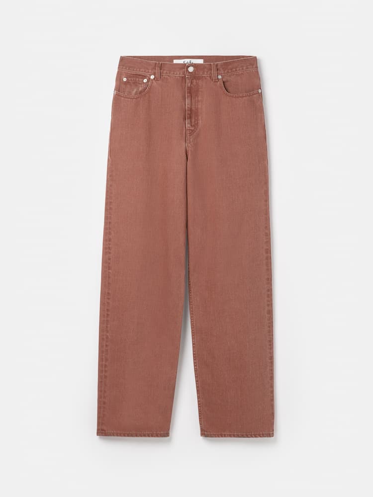 WIDE CUT JEANS-0