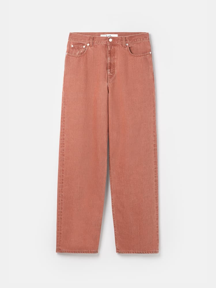 WIDE CUT JEANS-0