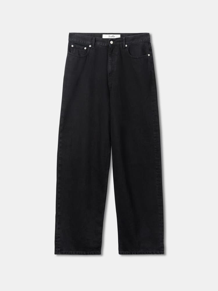 WIDE CUT JEANS-0