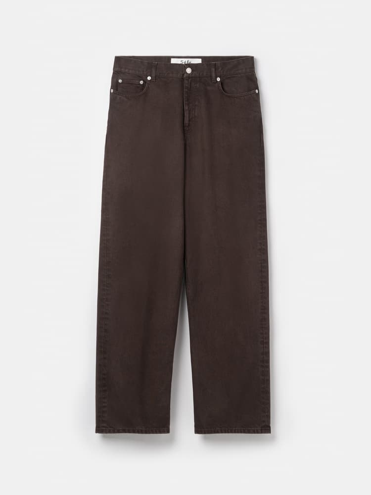 WIDE CUT JEANS-0